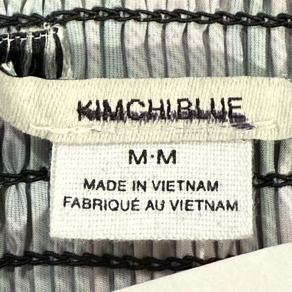 Kimchi Blue Emmery Edgy Plaid Strapless Dark Academia Mini Party Dress Med NWT - Picture 9 of 12